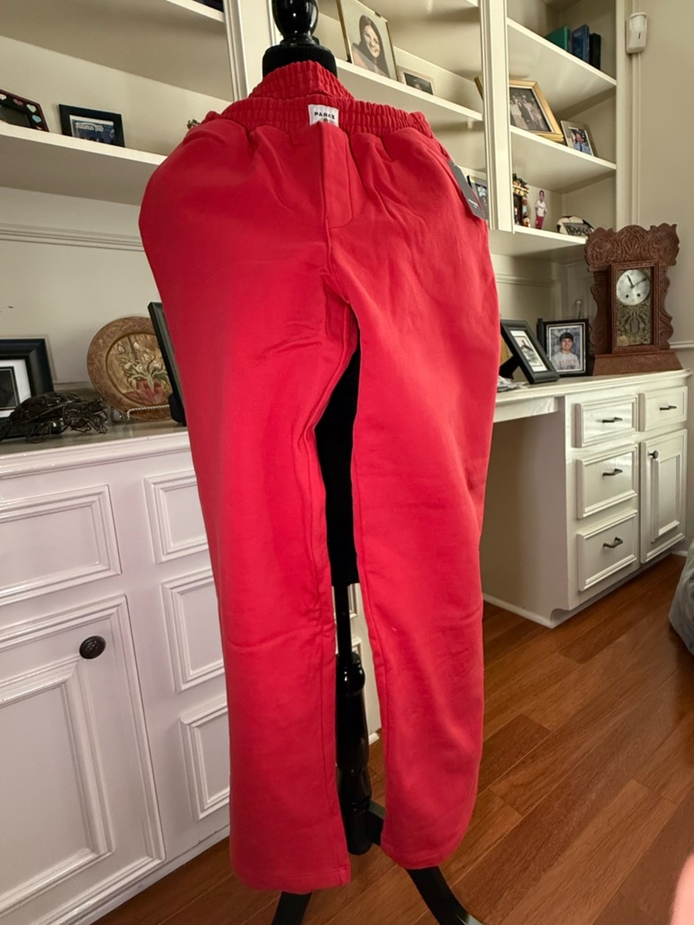 NWT PARKE X TARGET HIGH RISE BOXER KNIT PANTS RED SMALL